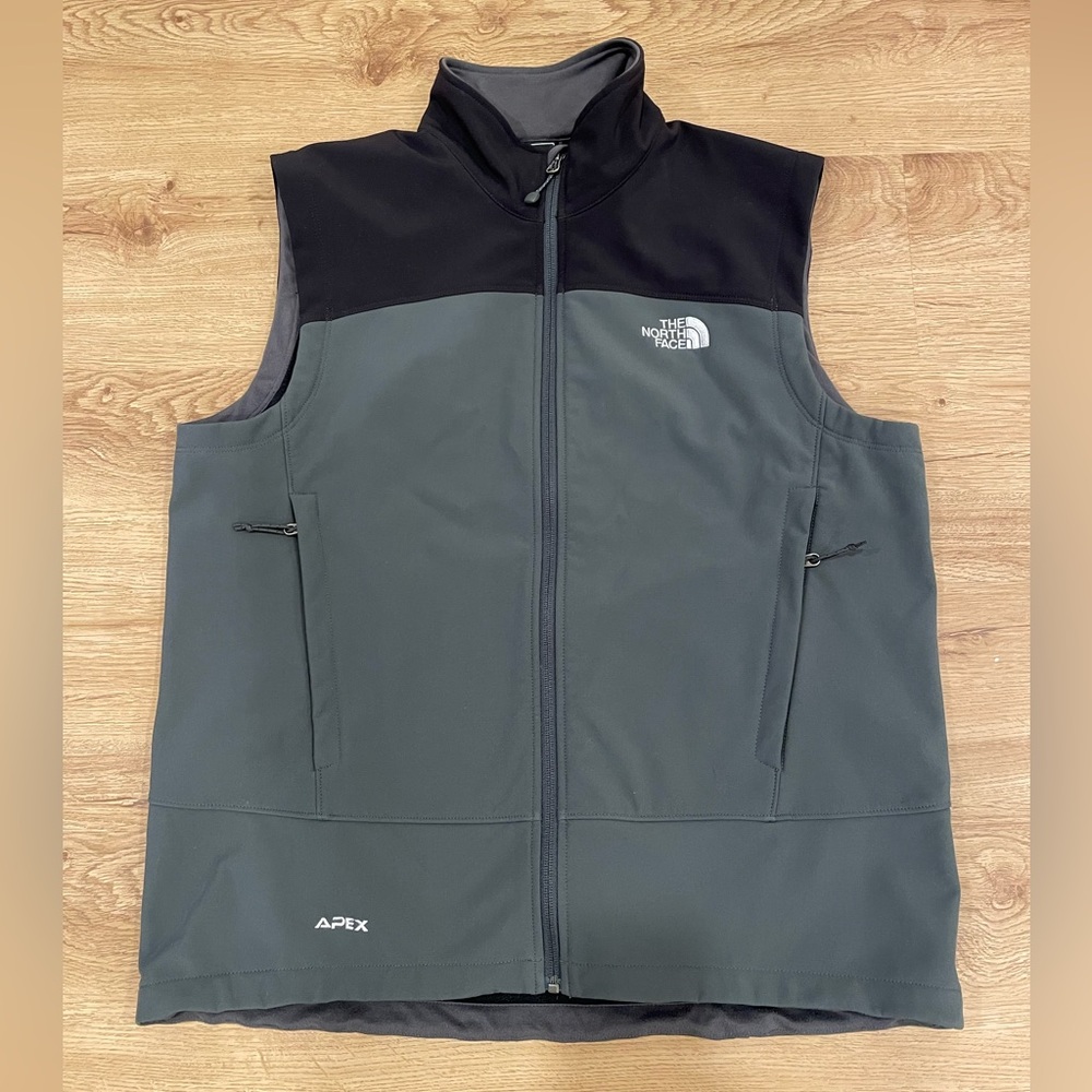 North Face Apex vest black/gray vest